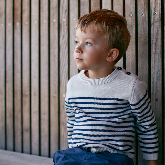 Copenhagen Colors - sailor jumper - navy