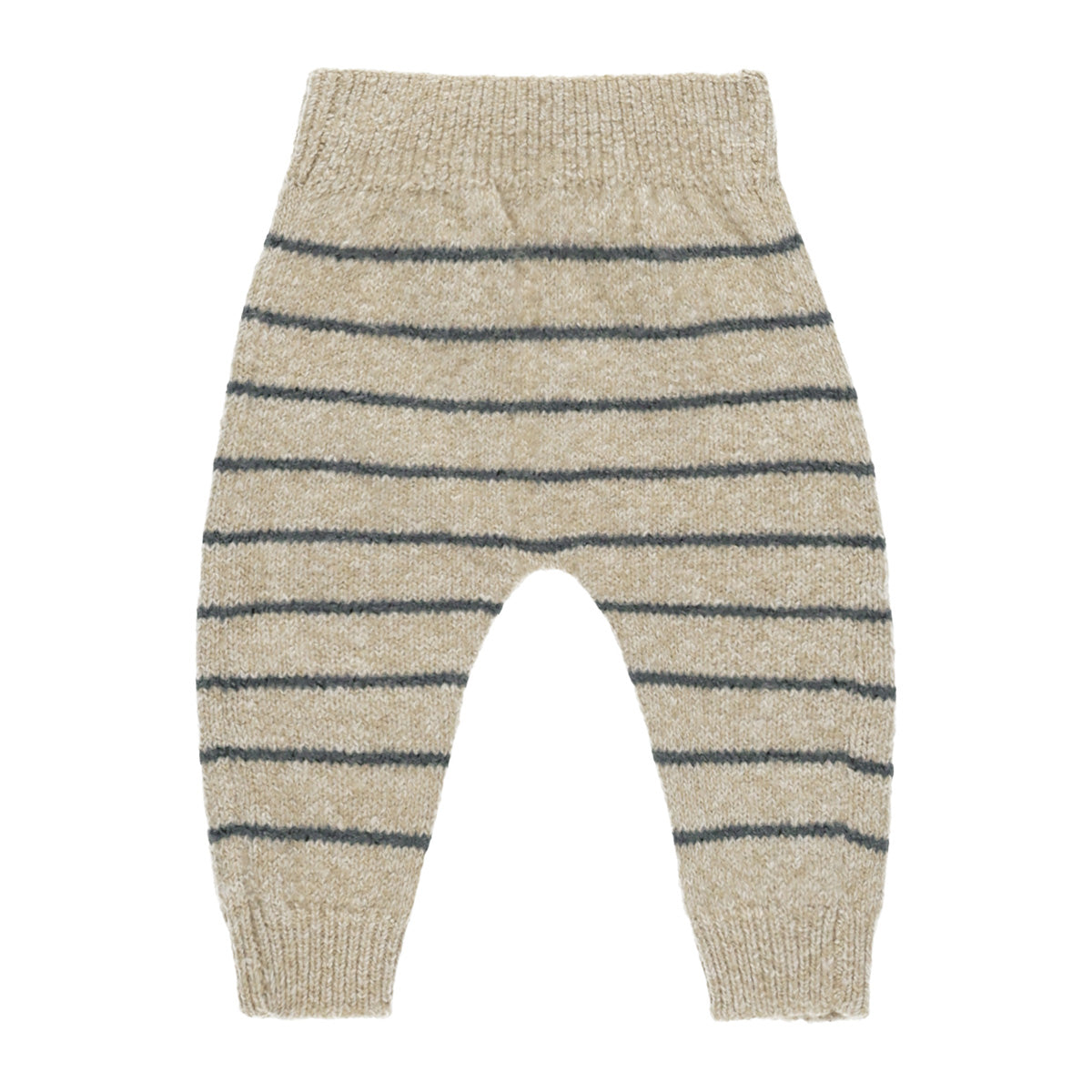 Knitted pants - indigo stripe
