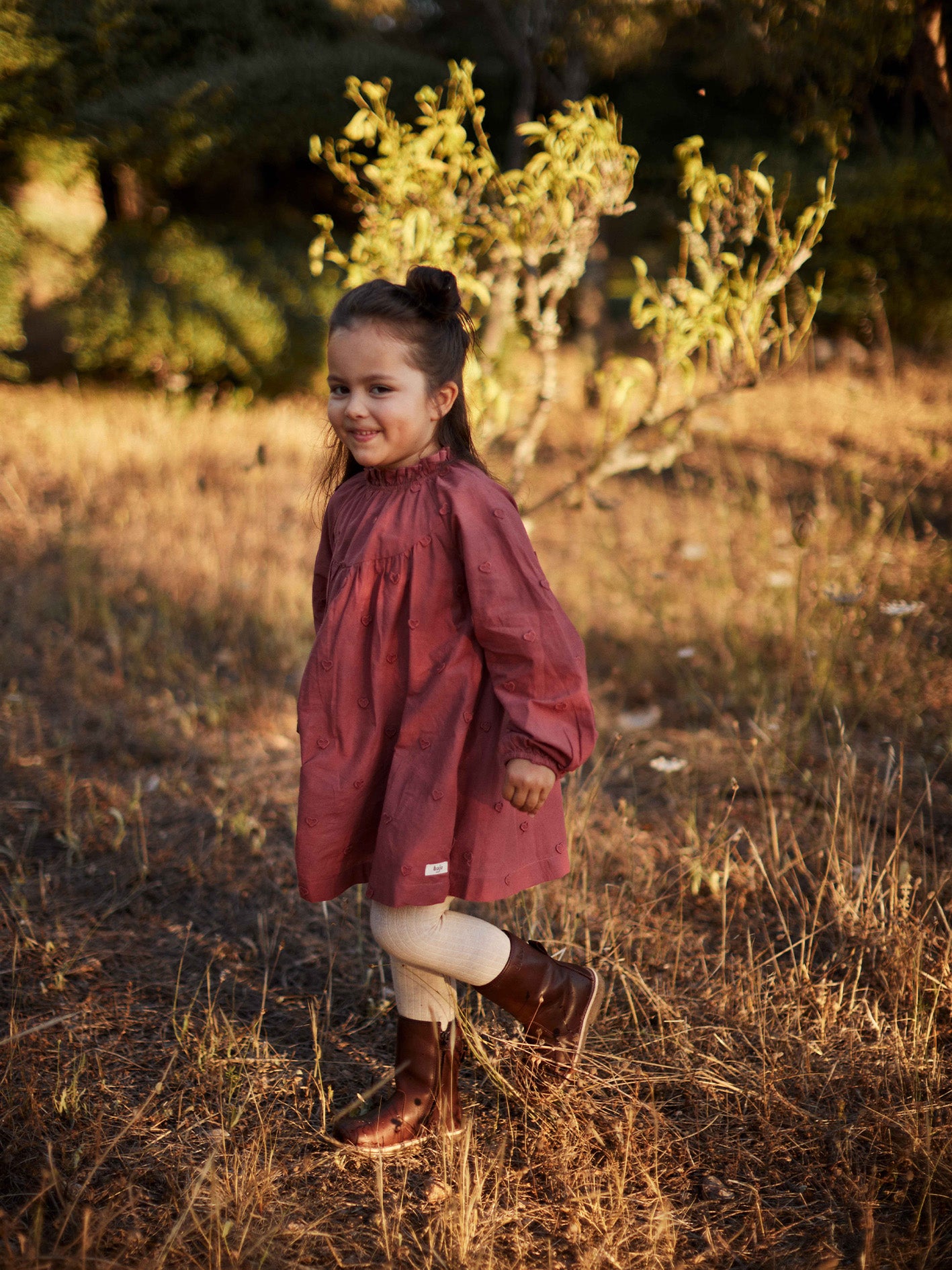 COMING SOON' Baje Studio - dress Lajoux - red maroon