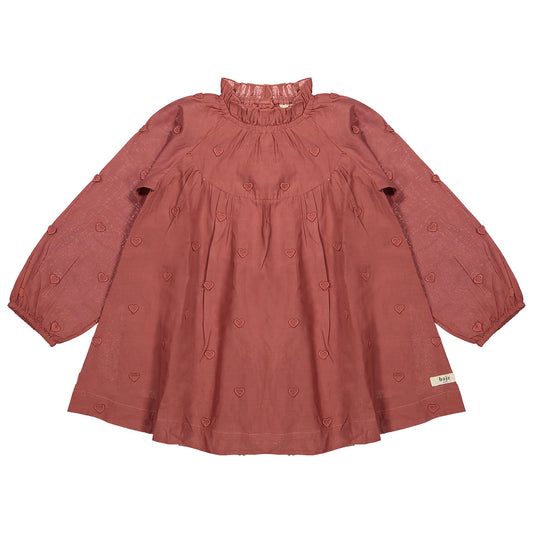 Baje Studio - dress Lajoux - red maroon