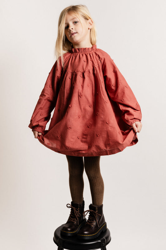 Baje Studio - dress Lajoux - red maroon