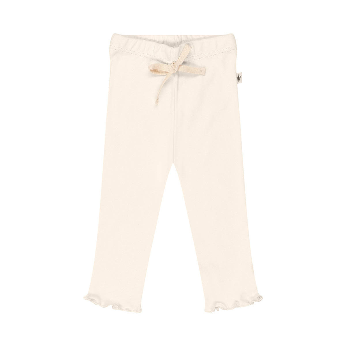UAUA - legging ruffle - crema