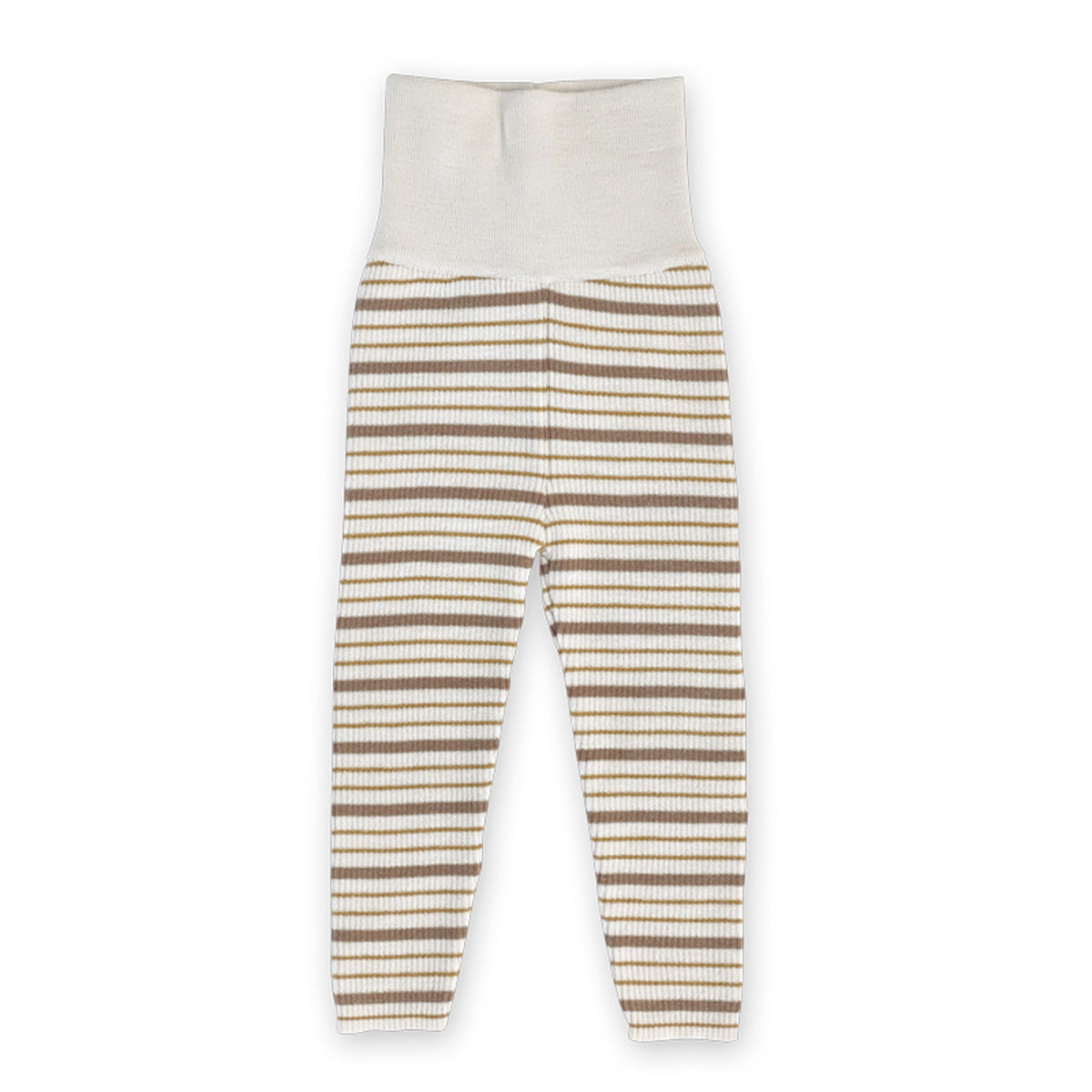 Merino wollen legging Leon - mixed clay