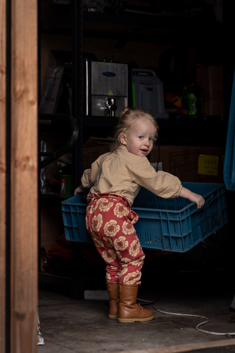 Riffle Amsterdam - flower pants Perry - pink