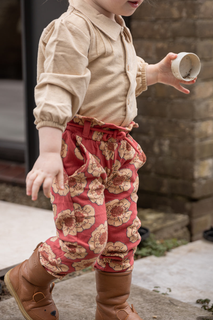 Riffle Amsterdam - flower pants Perry - pink
