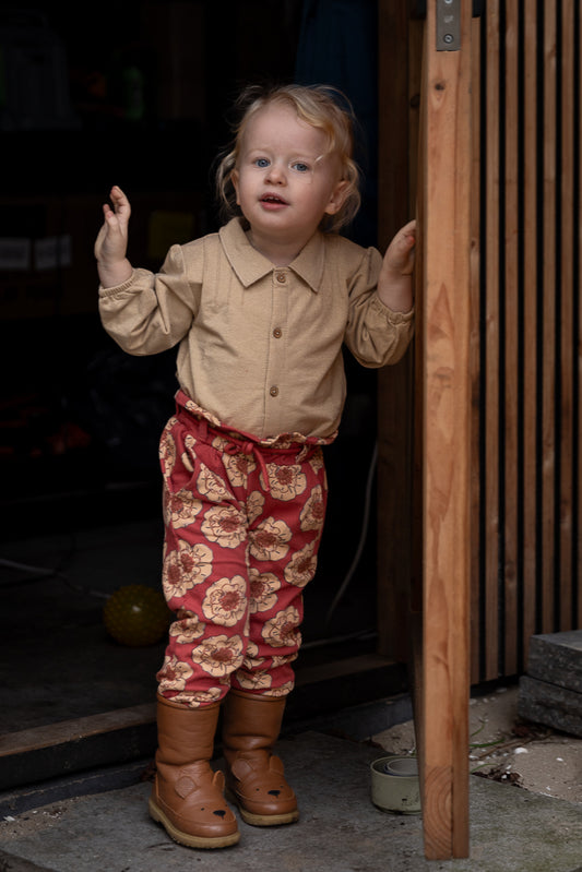 Riffle Amsterdam - flower pants Perry - pink