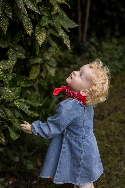 Lil'Atelier - dress Obello - dark blue denim