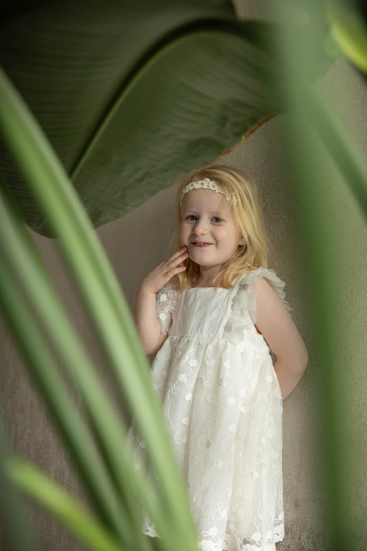 Lil'Atelier - tule dress - coconut milk