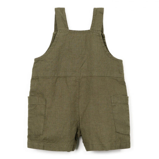 Play Up - linen jumpsuit - green