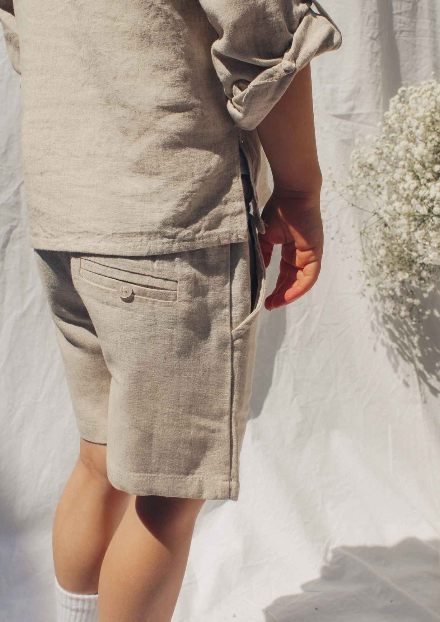 Linen short Sammy - beach