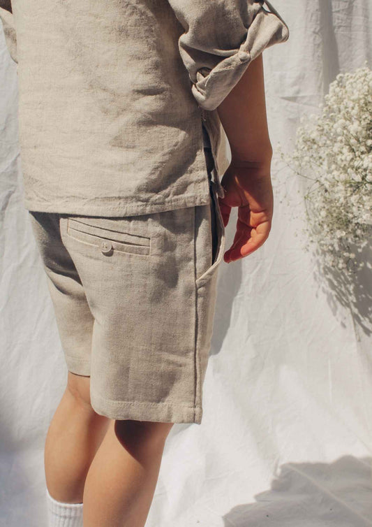 Two You Label - linen short Sammy - beach