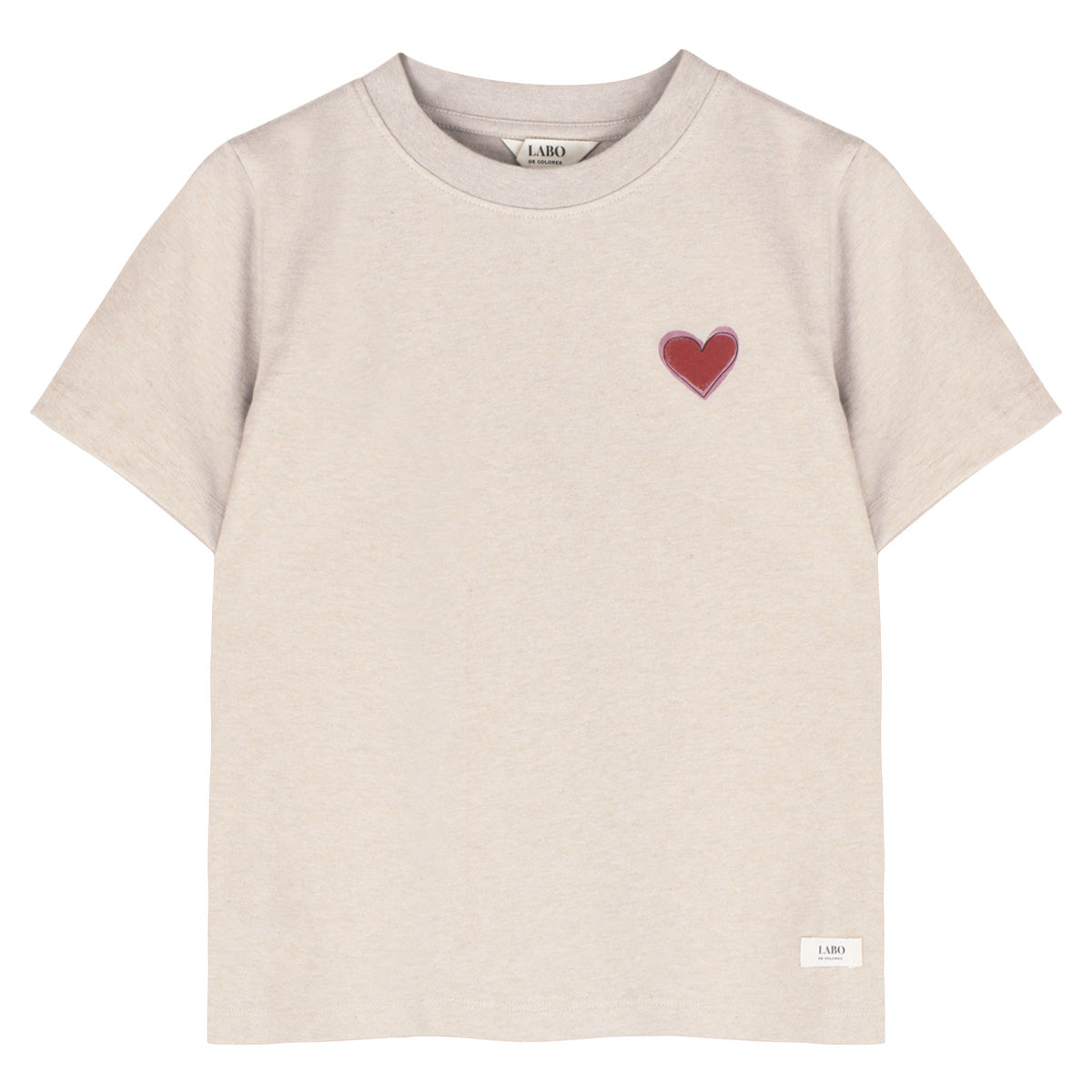 Labo - shortsleeve Liza - beige melange