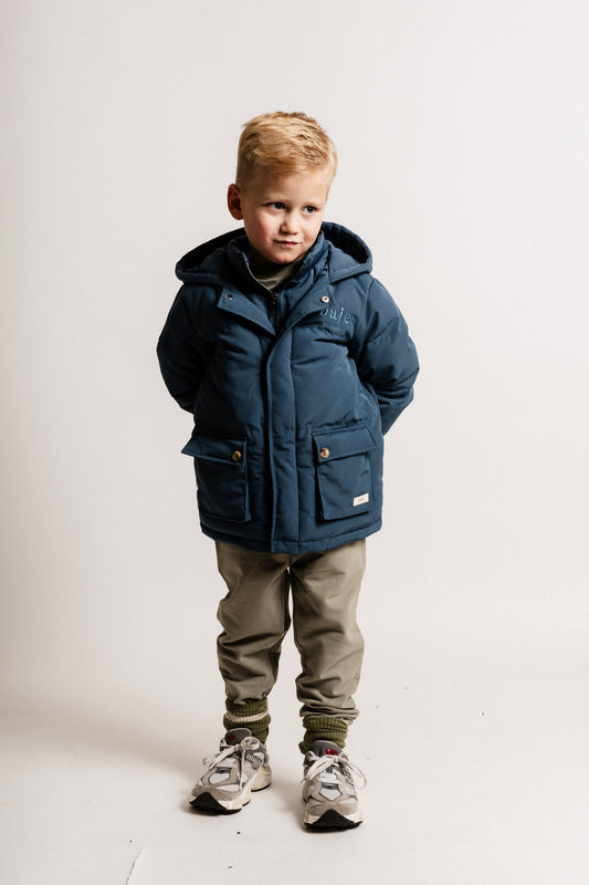 Baje Studio - jacket Logan - blue vintage