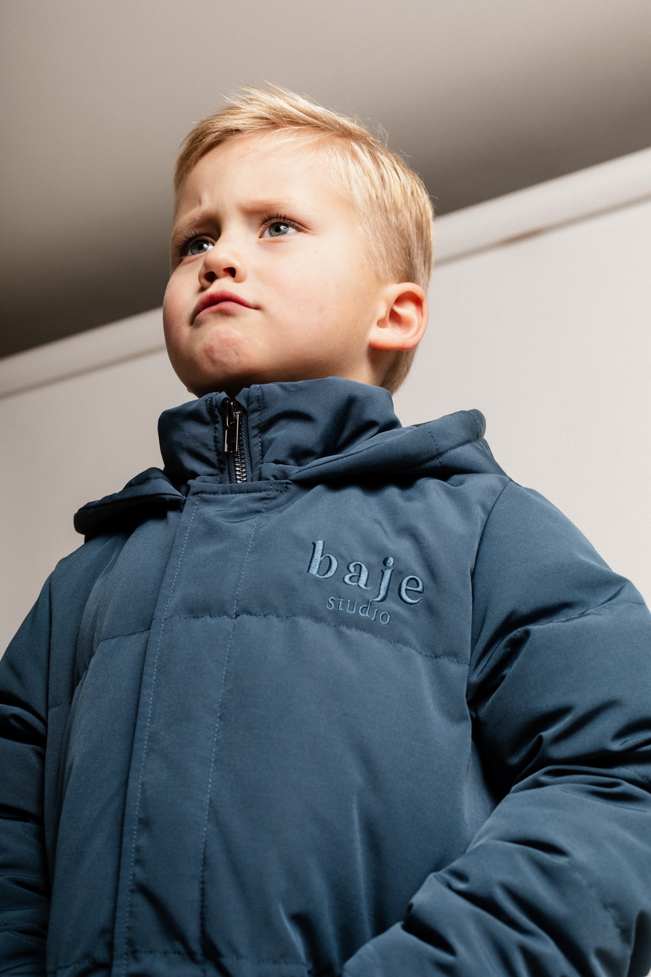 Baje Studio - jacket Logan - blue vintage