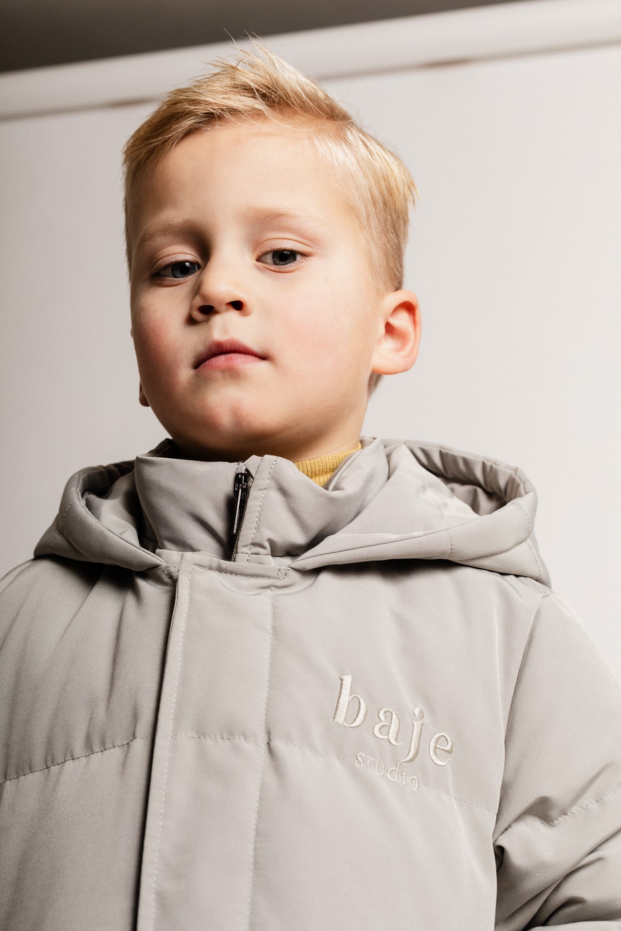 Baje Studio - jacket Logan - grey steel