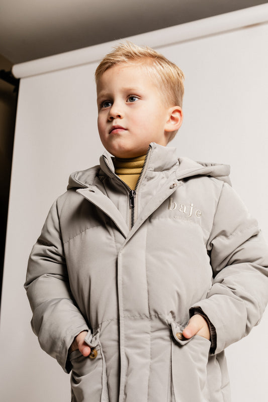 Baje Studio - jacket Logan - grey steel