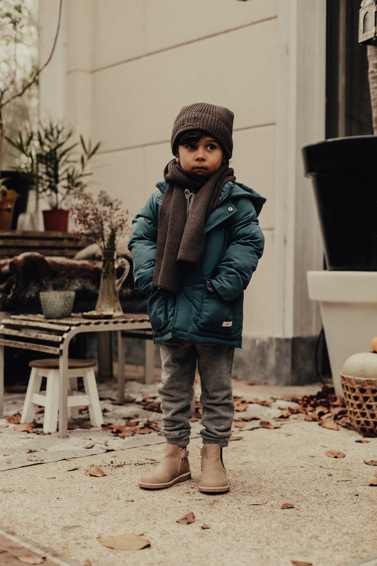 Baje Studio - jacket Logan - blue vintage
