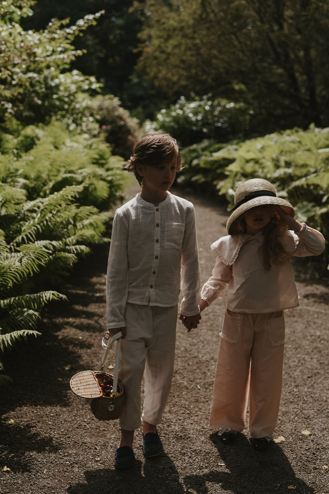 LRDM petits - chino pants Louis - antique white