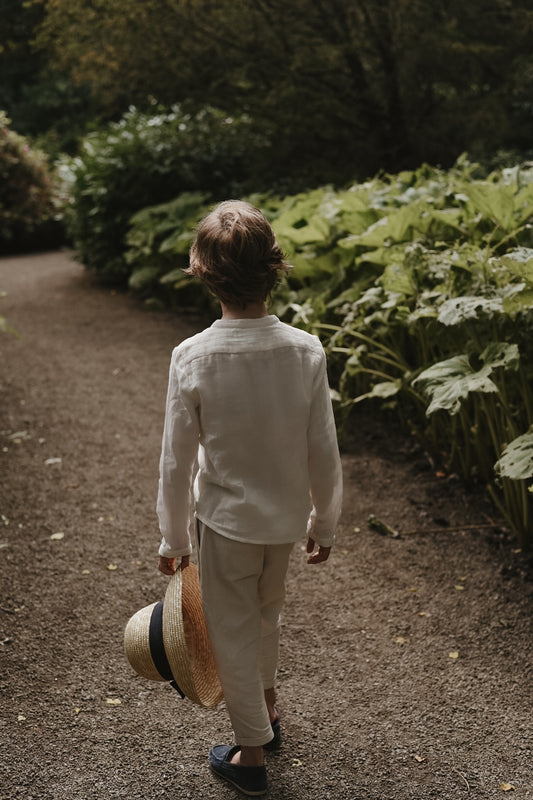 LRDM petits - chino pants Louis - antique white