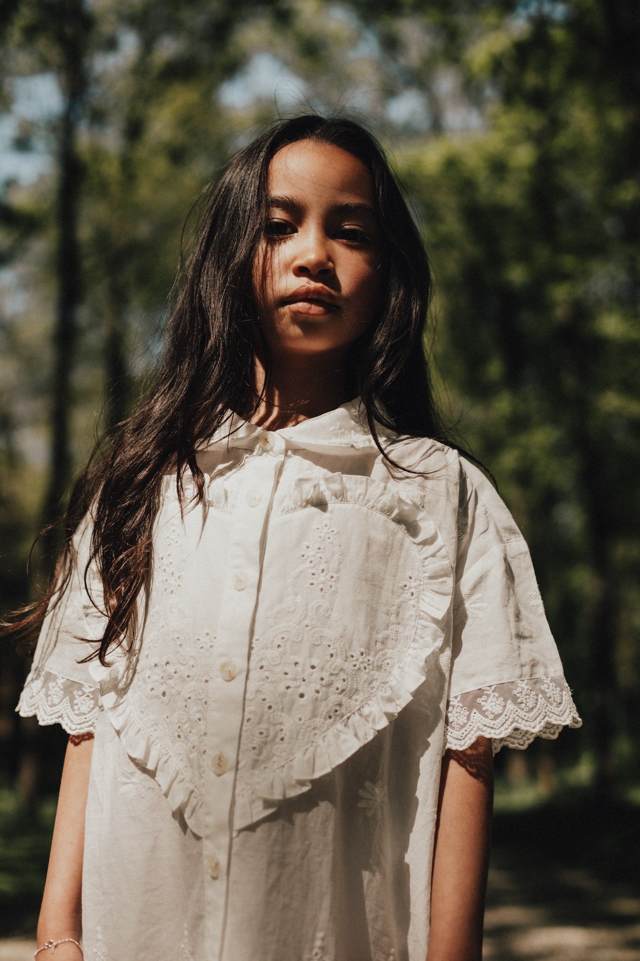 Baje Studio - heart dress Lous - offwhite