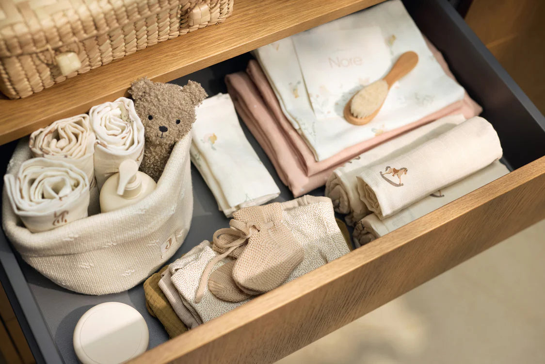 Jollein - hydrofiele washandjes Lovely Birds - 3 stuks