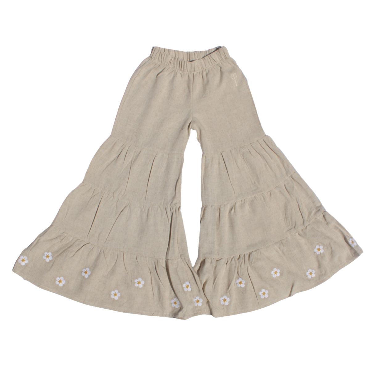 Wide leg pants Lovi - oat