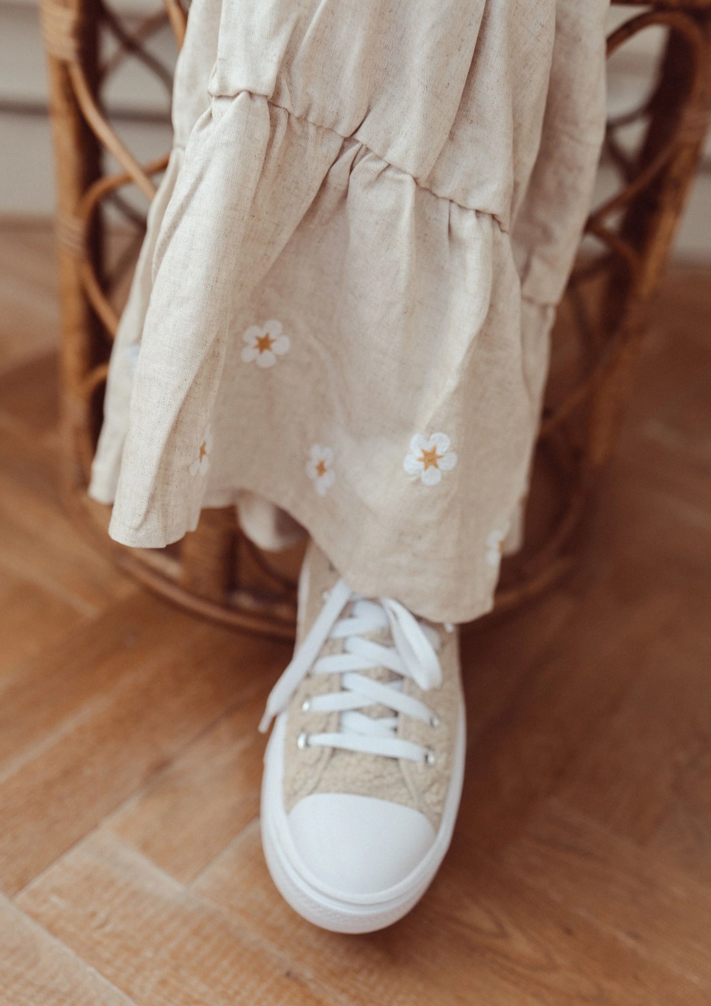 Wide leg pants Lovi - oat