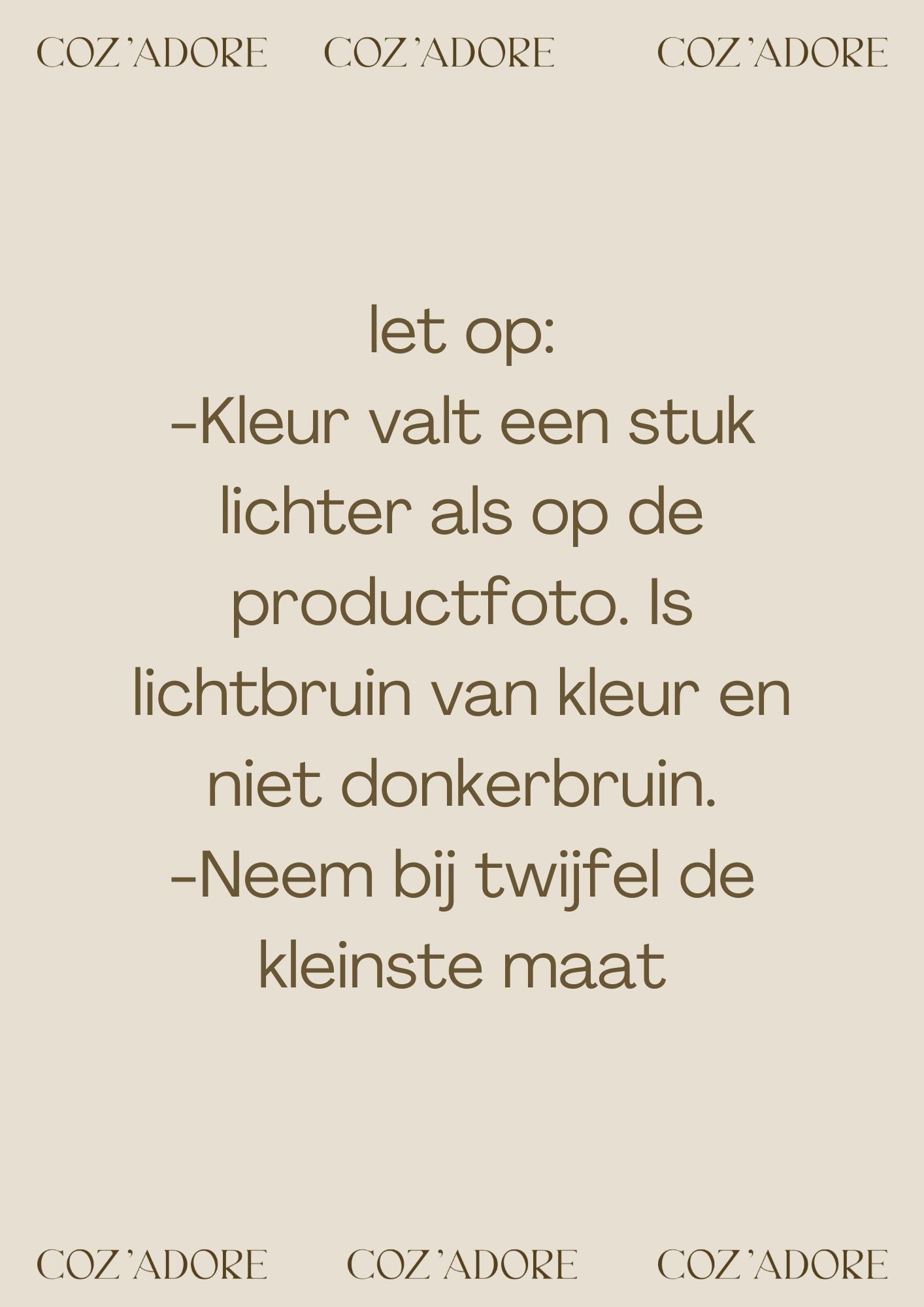 Baje Studio - turtle neck Lutern - brown cacao