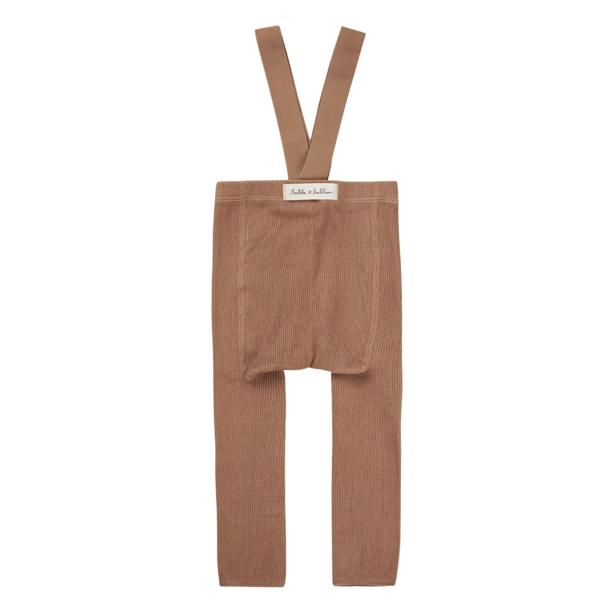 Legging with braces ~ toffee