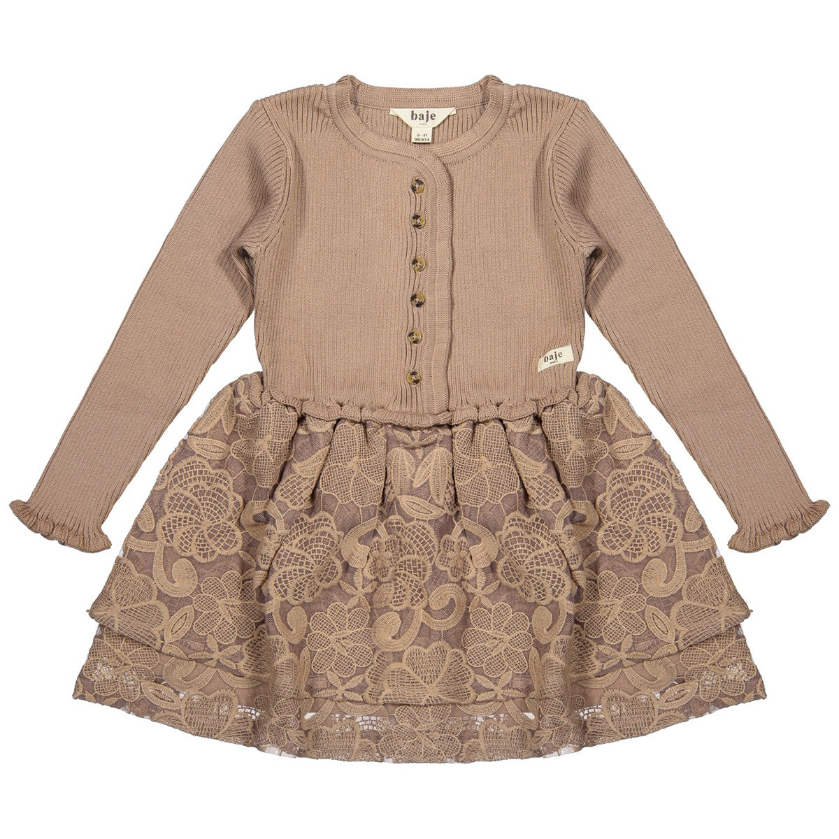 Baje Studio - dress Marieze - peach almond