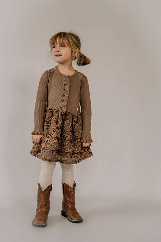 Baje Studio - dress Marieze - brown cacao