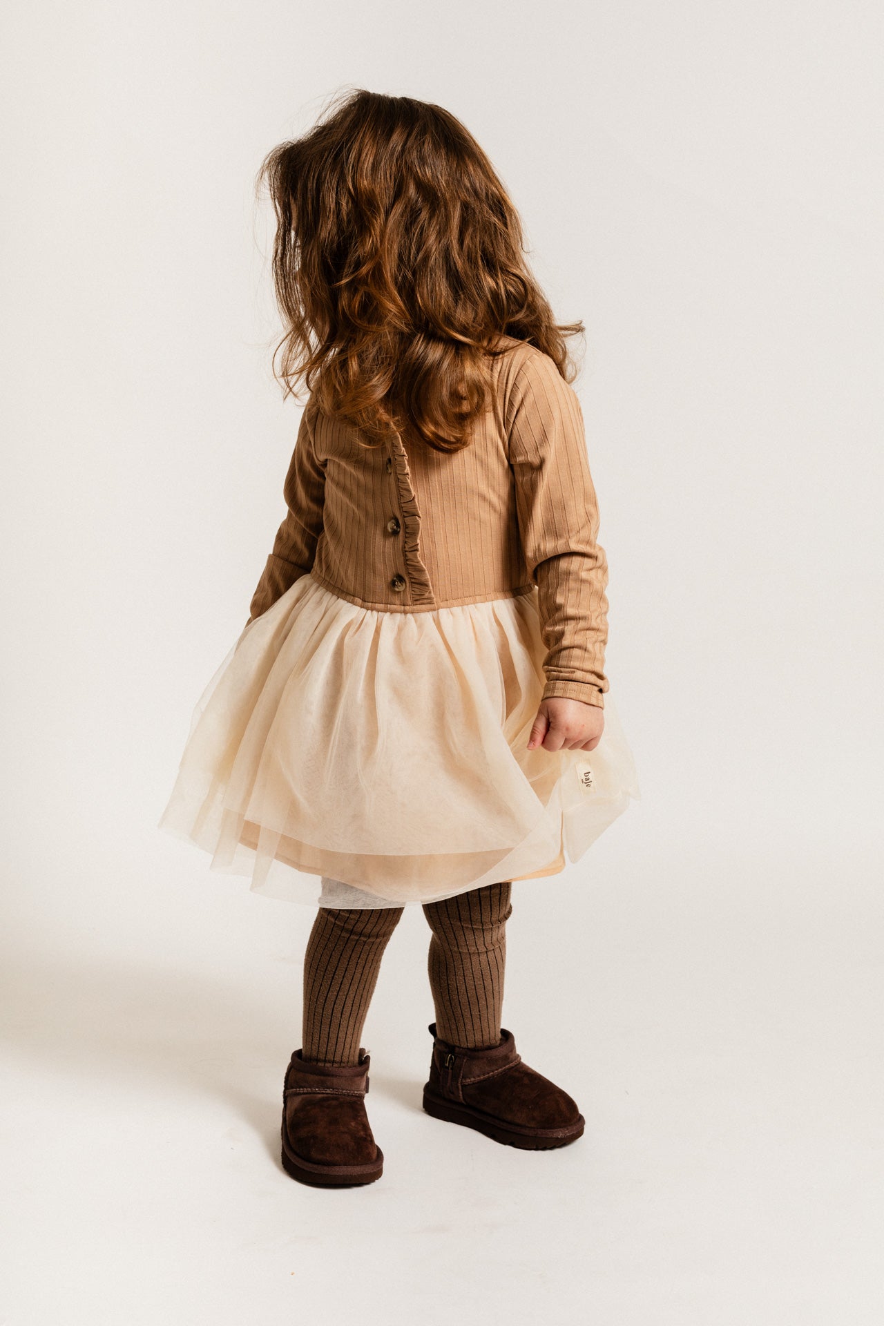 Baje Studio - dress Marly - peach almond