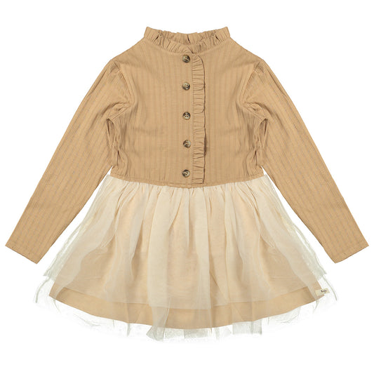 Baje Studio - dress Marly - peach almond