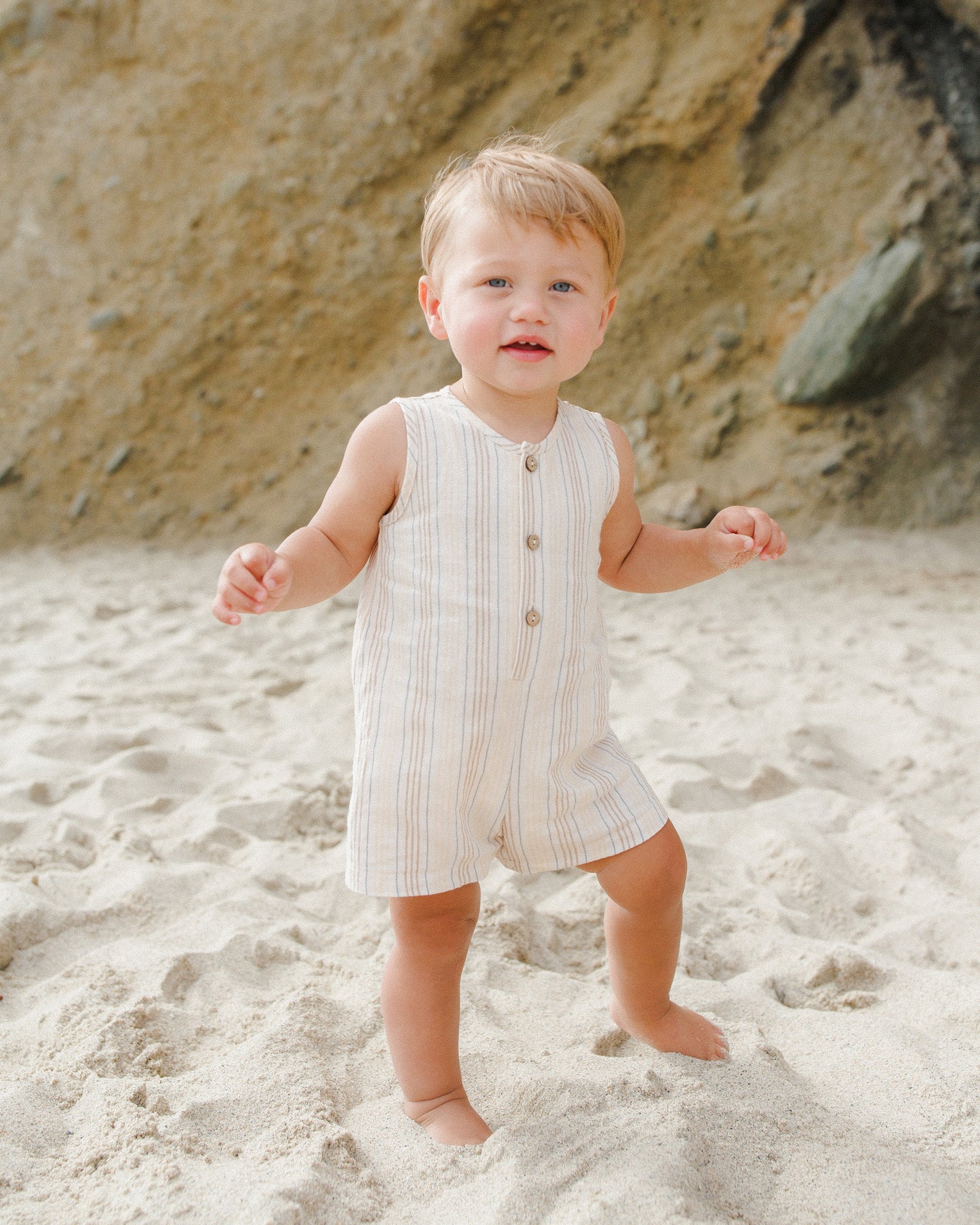 Rylee + Cru - romper suit Maverick - summer stripe