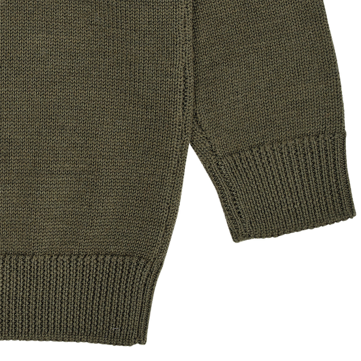 Merino classic pullover - forest green