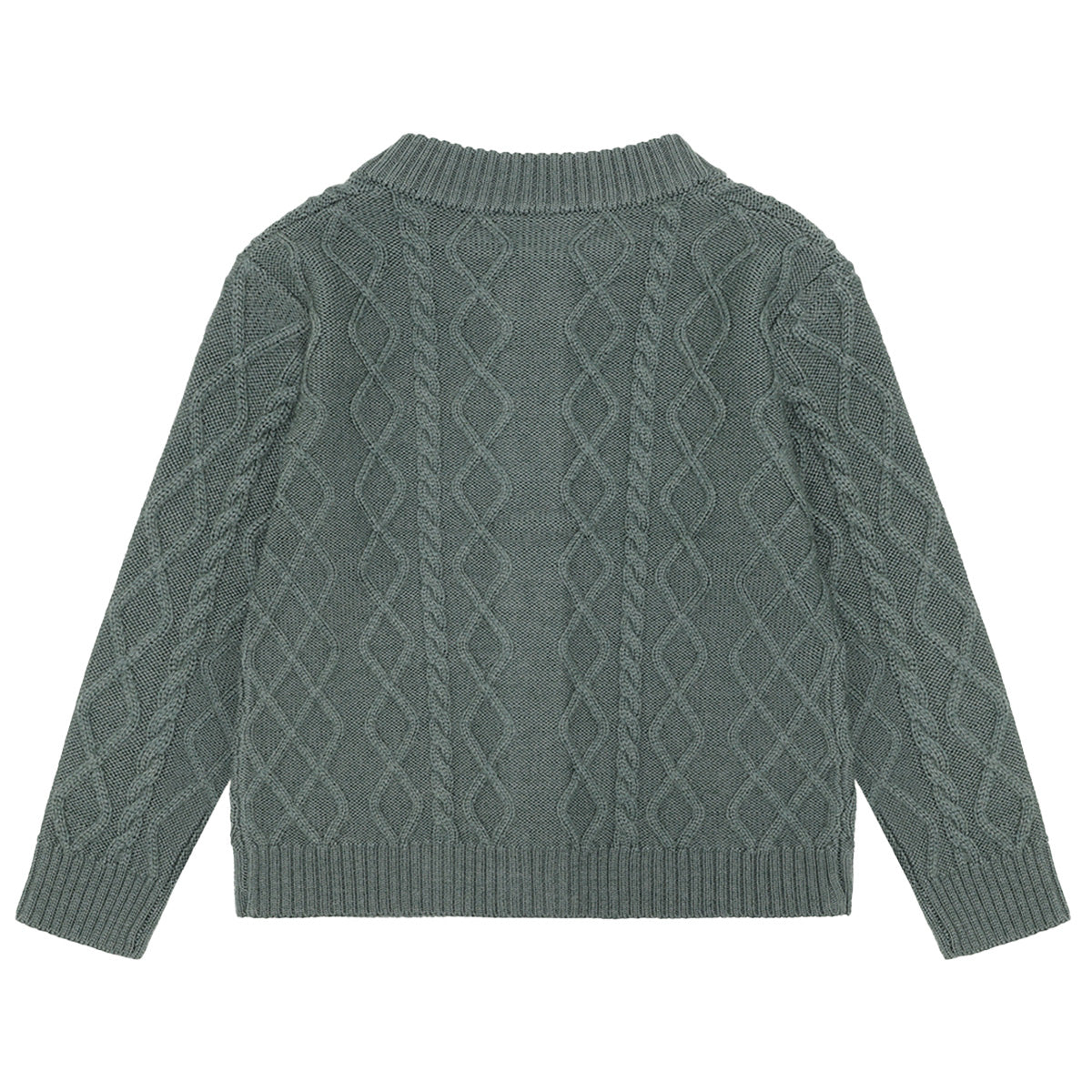 Hust & Claire - wool cardigan Curi - balsam green