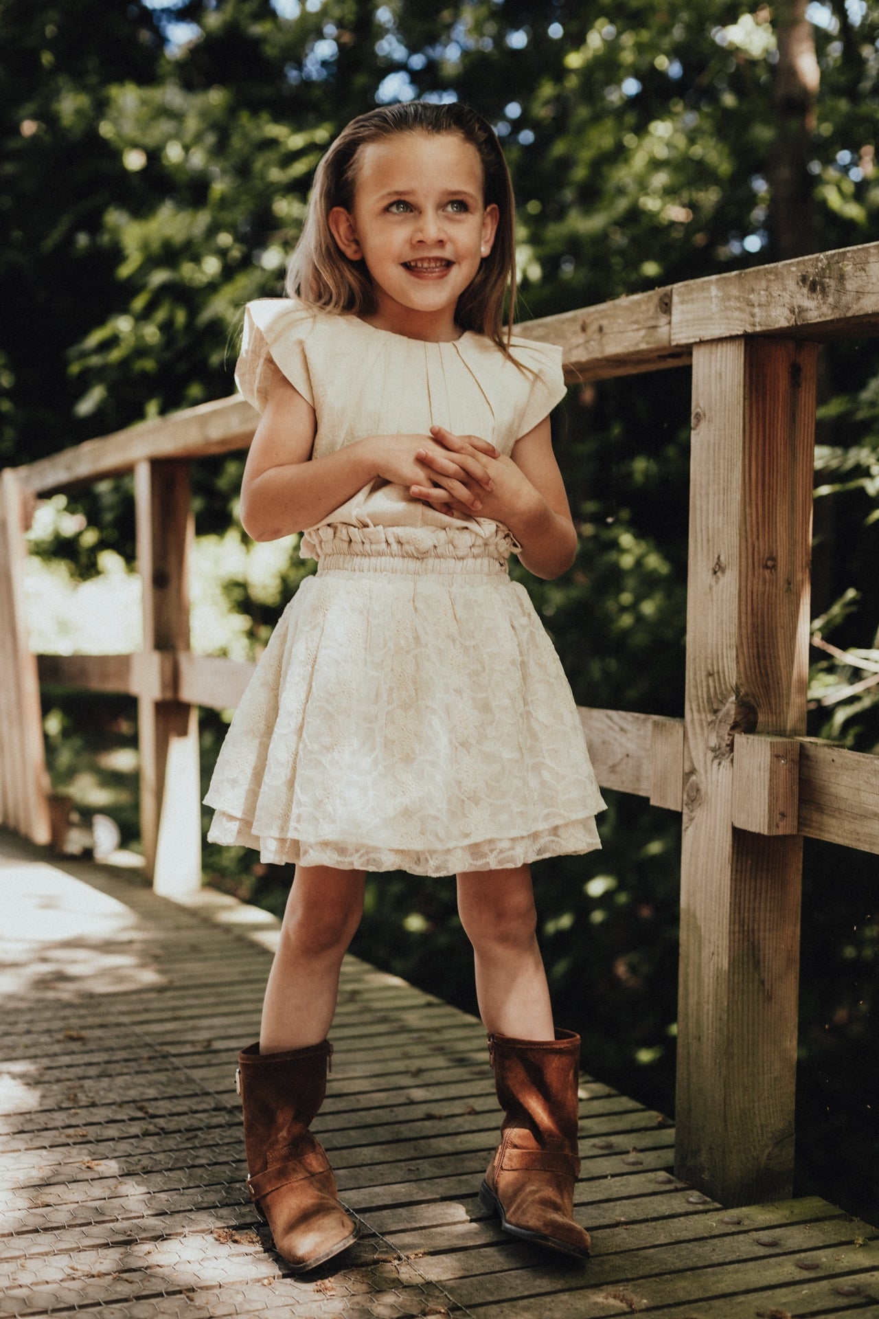 Baje Studio - blouse Moire - beige