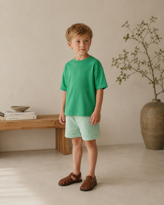 Copenhagen Colors - modal rib tee - sharp green