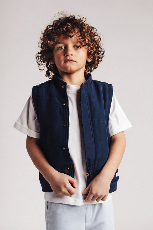 Baje Studio - jacket Montel - blue dark