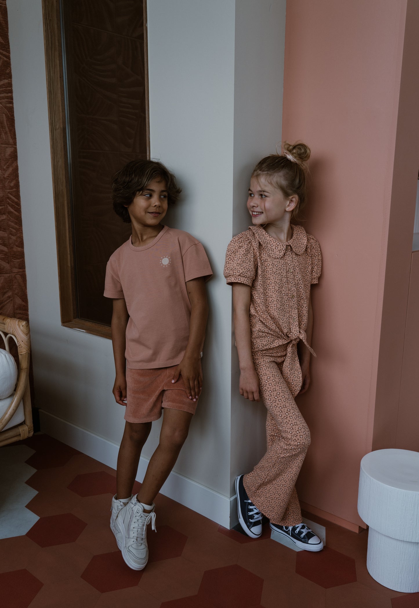 Navy Natural - terry shorts Niels - cork