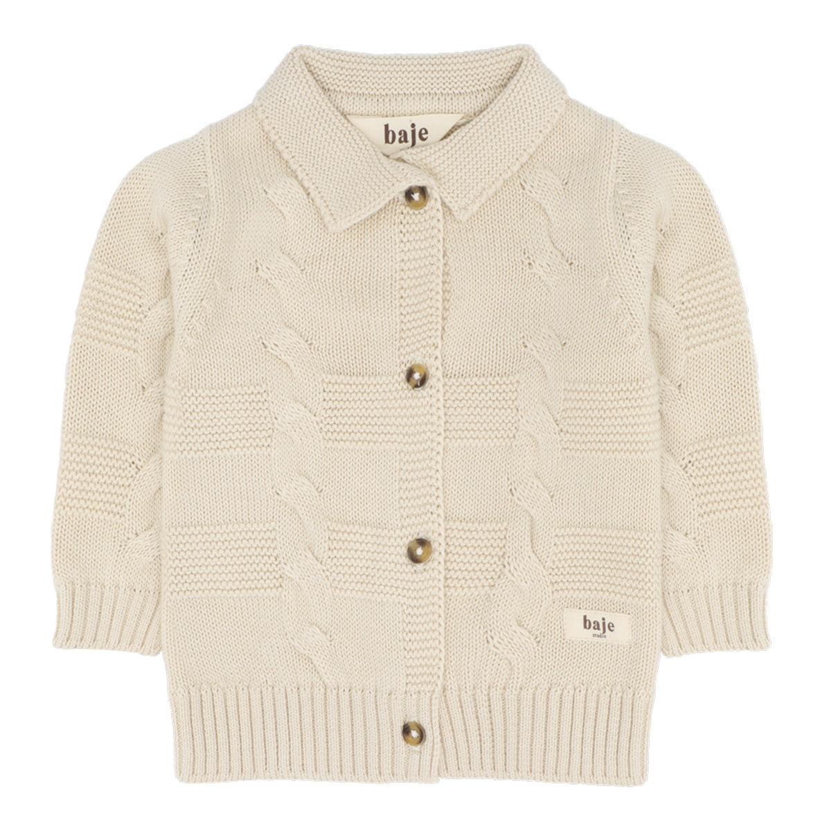 Baje Studio - cardigan Noan - crėme oat