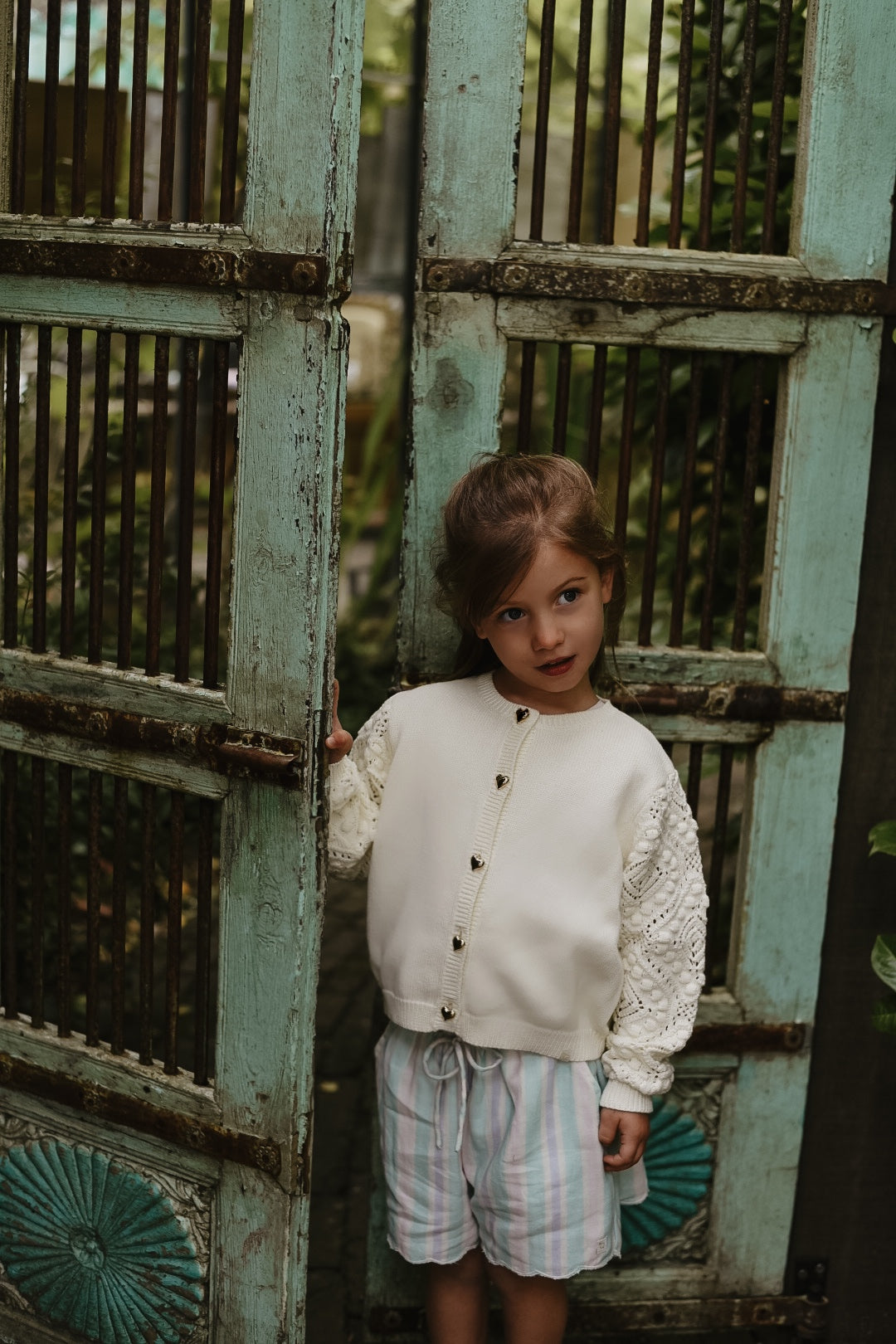Cardigan Noelle - antique white