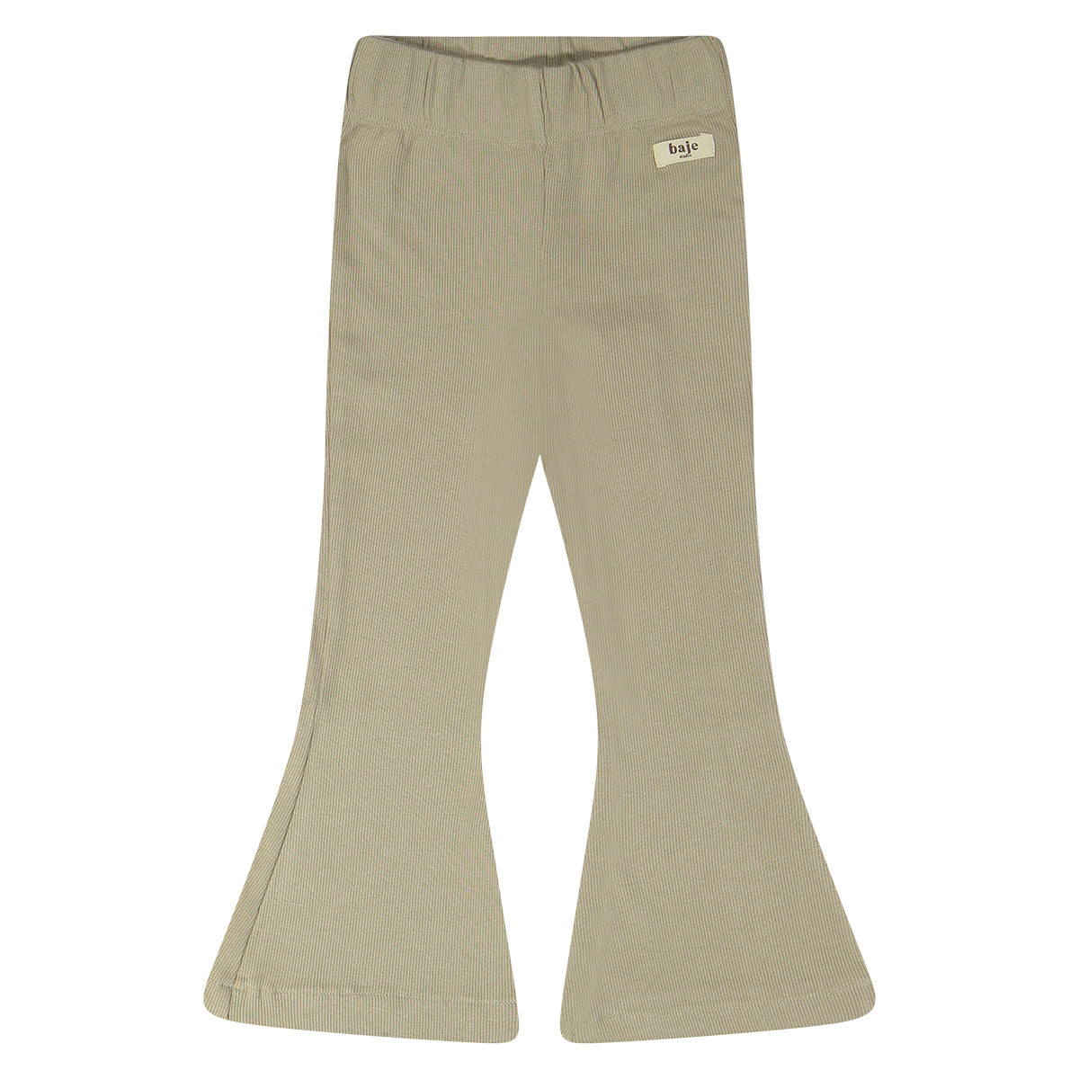 Baje Studio - flare rib legging Novo - taupe clay