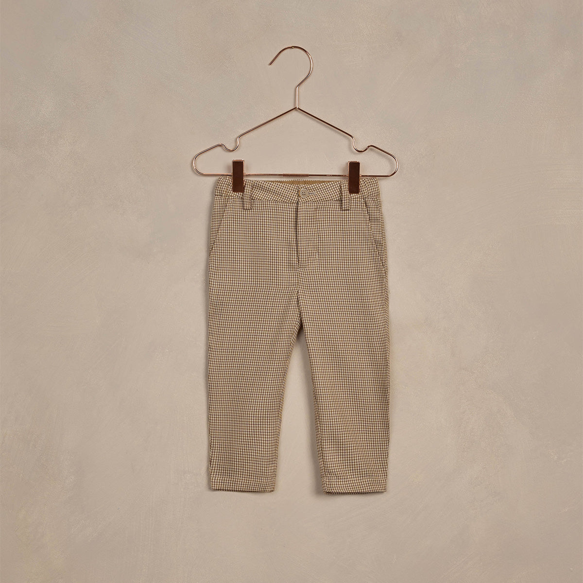 Pants Sebastian - golden houndstooth