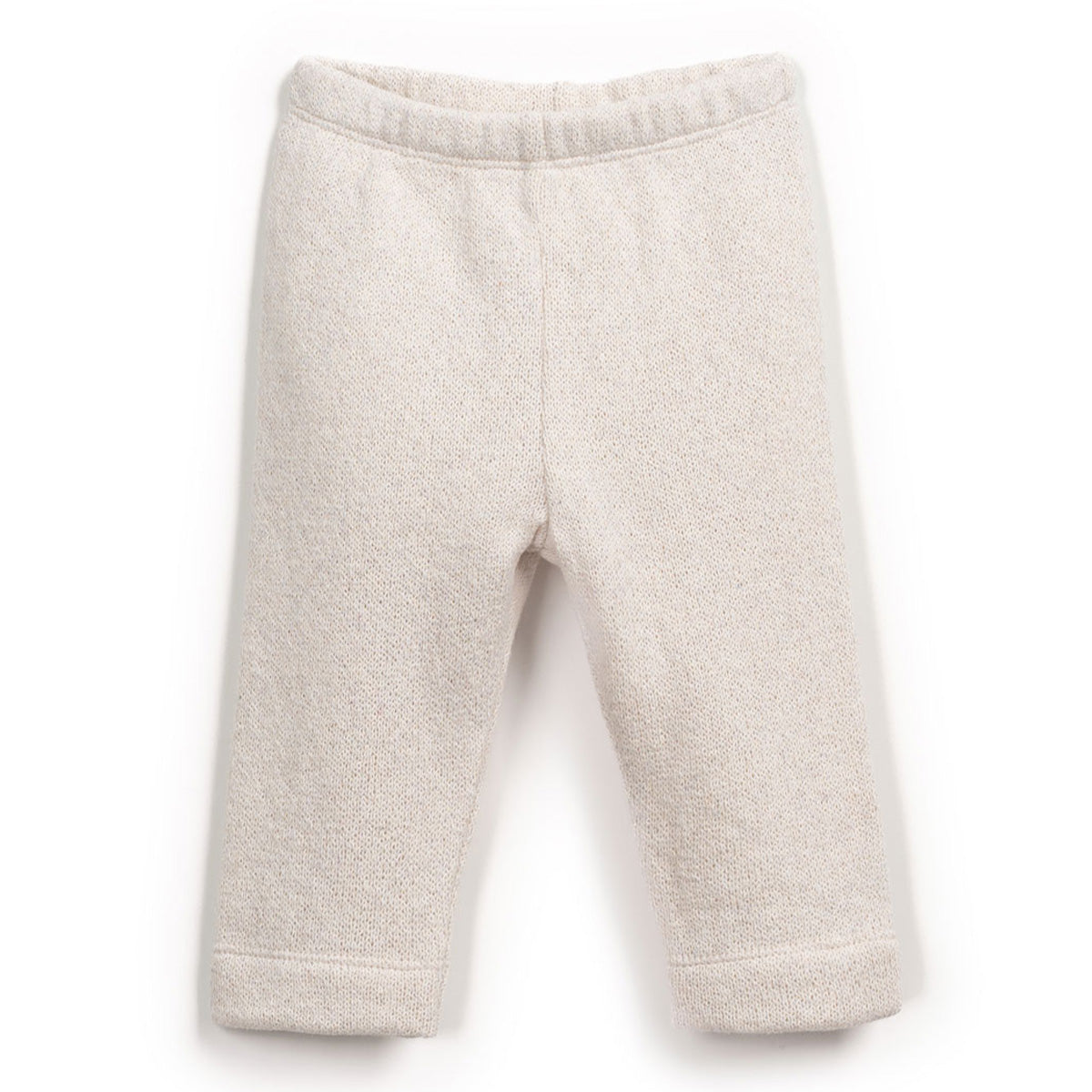Play Up - plain knit legging - pencil offwhite