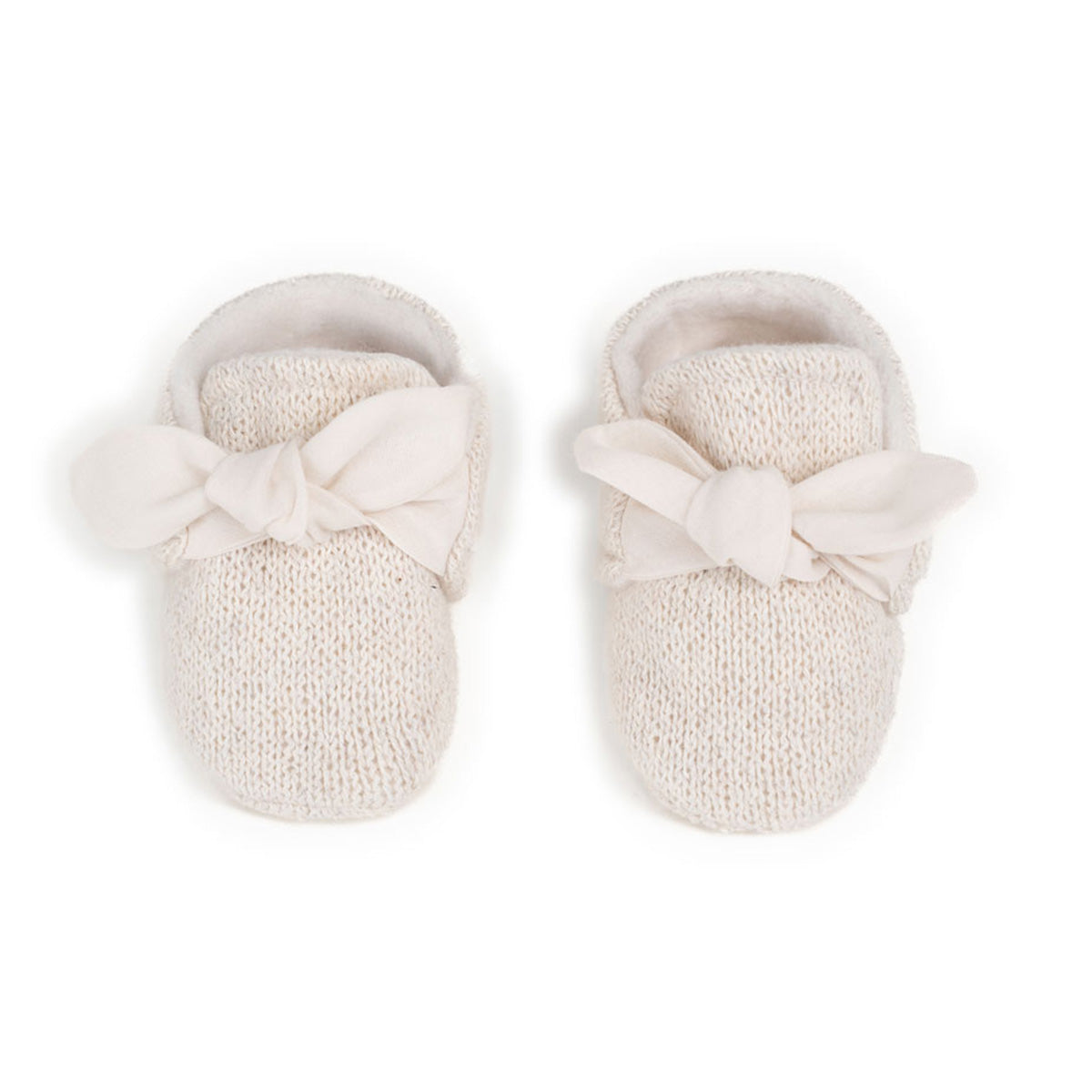 Play Up - newborn booties - pencil offwhite