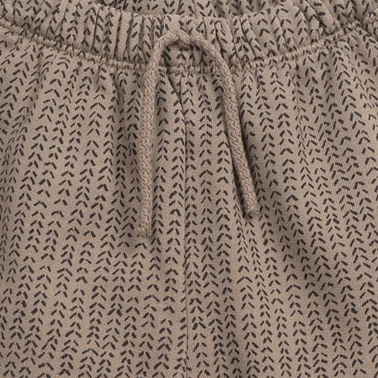 Play Up - printed fleece trousers - light brown