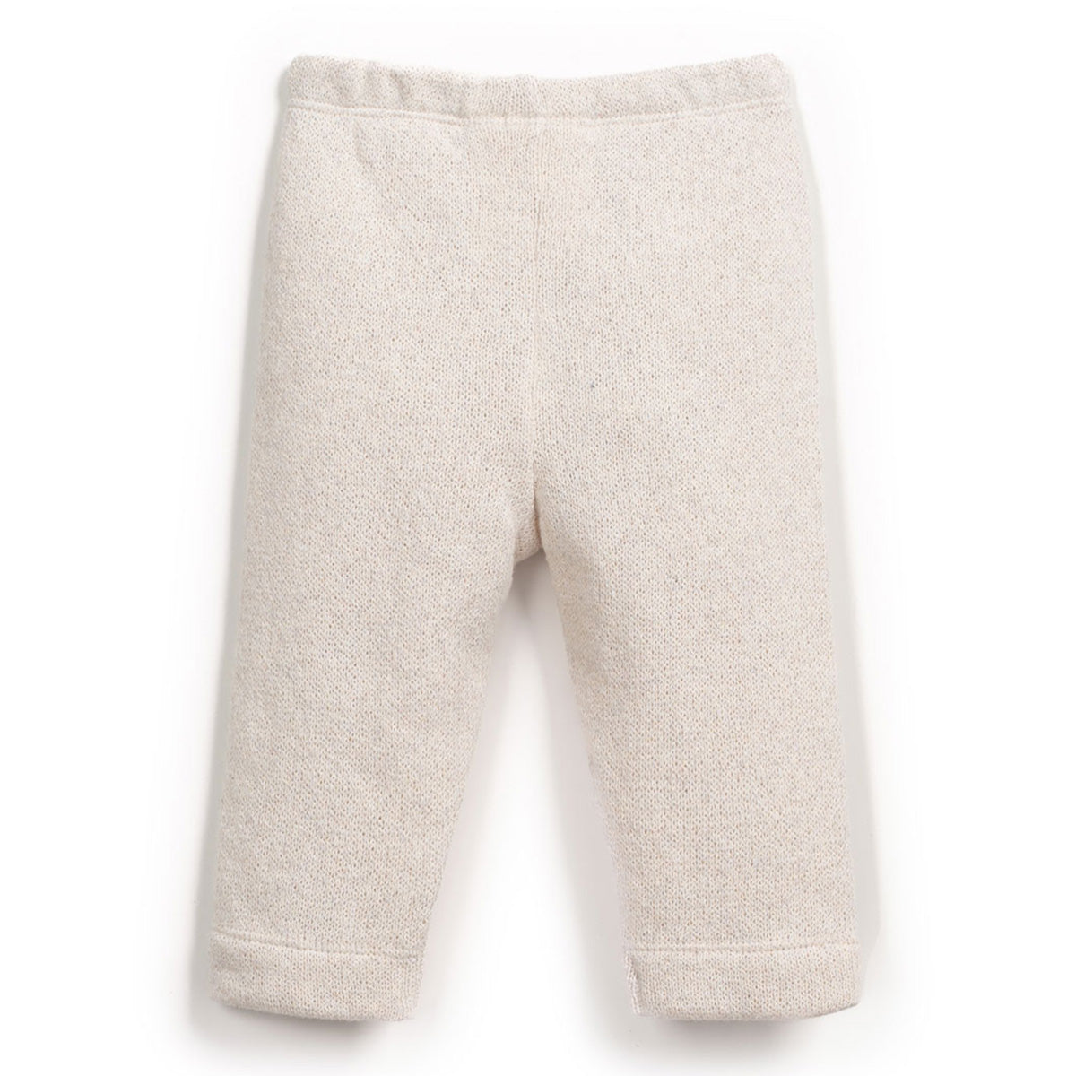 Play Up - plain knit legging - pencil offwhite