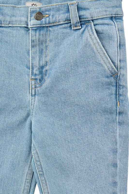 Copenhagen Colors - denim chino pants slim fit - light blue washed