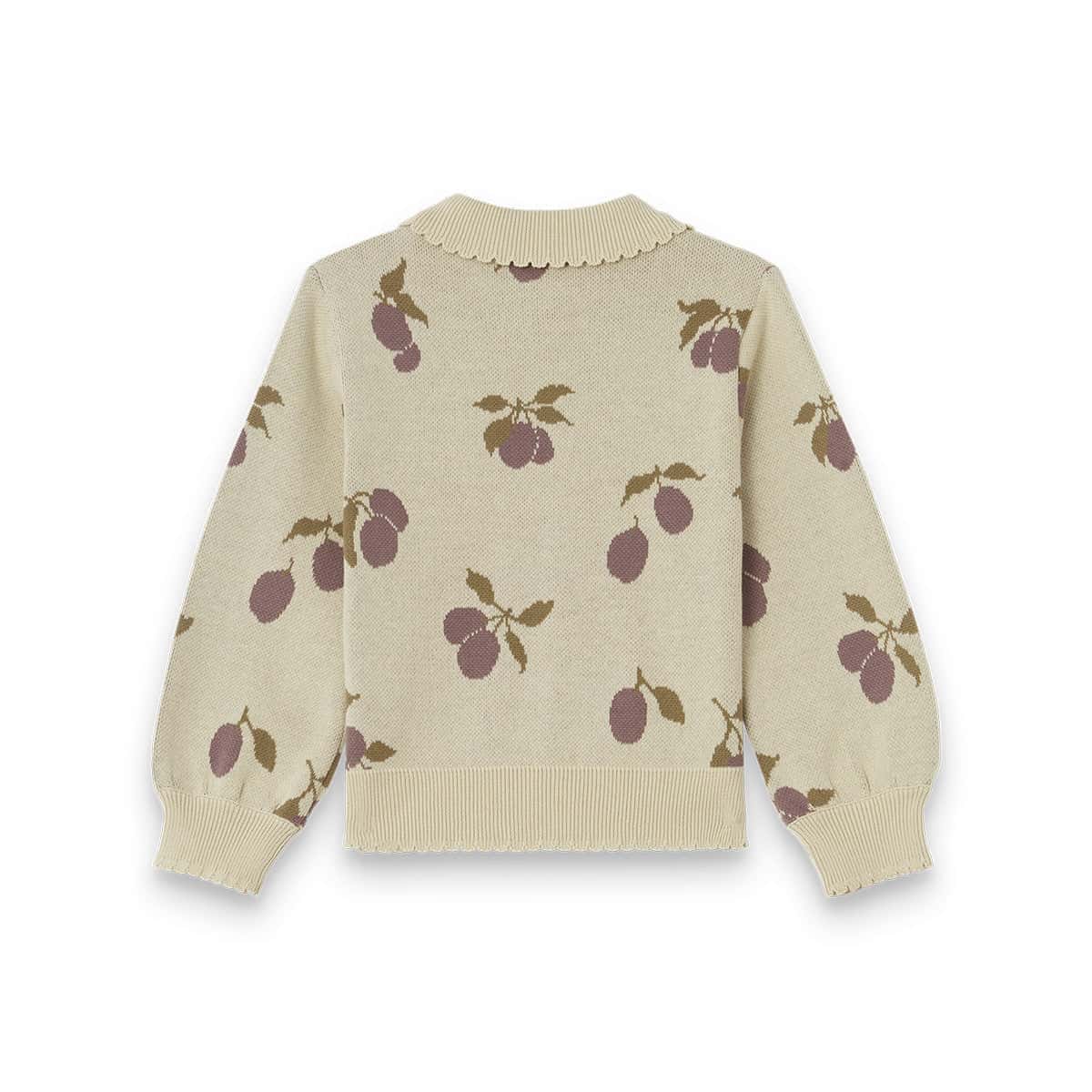 Knitted cardigan kid Prune - beige